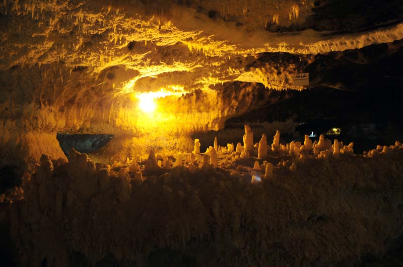 بهسازی و اصلاح پروژه نورپردازی غار کتله خور آغاز شد